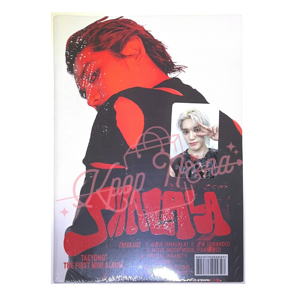 [READY INA] NCT TAEYONG SHALALA - Thorn ver SEALED + pc bene/pob Musicplant MURAH UNDERPRICE EX FANS