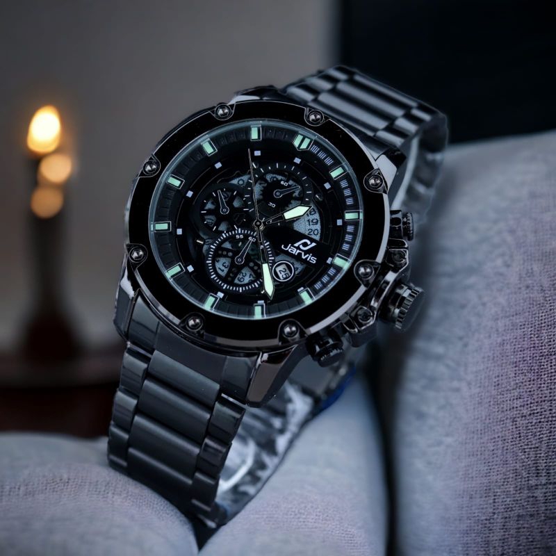 New Arrival Jarvis Jam Tangan Pria Anti Air Tanggal Aktif