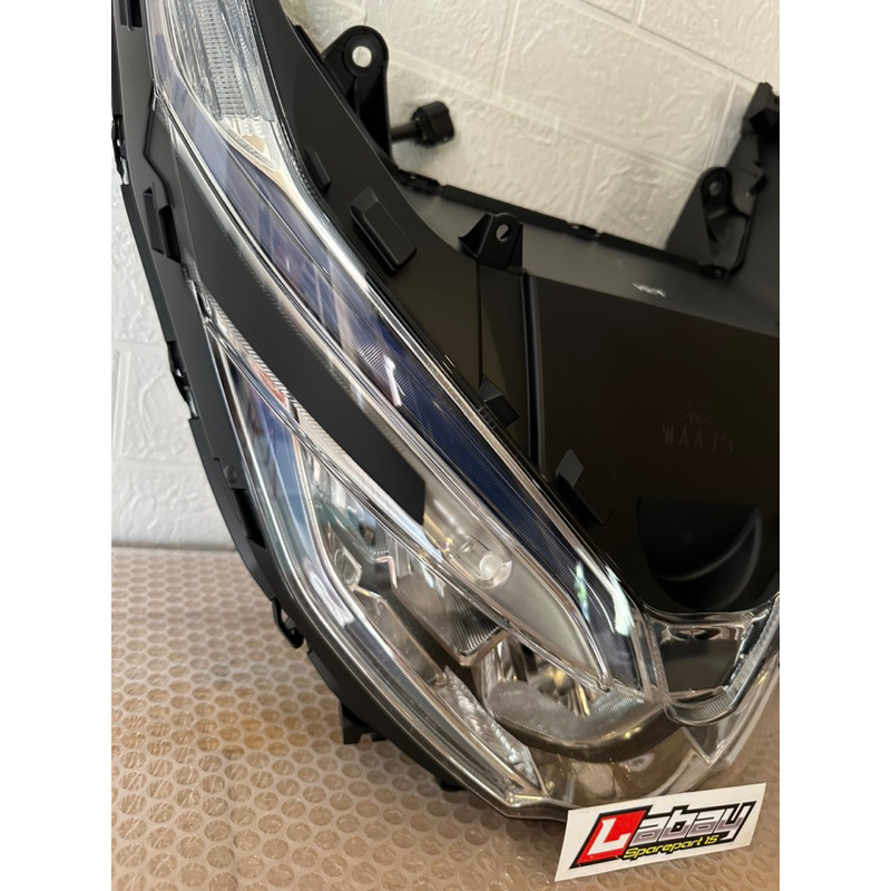 Lampu Depan Reflektor PCX 150 (HYBRID)Alis biru K97 Light Assy Front Comb Original Baru (NEW)