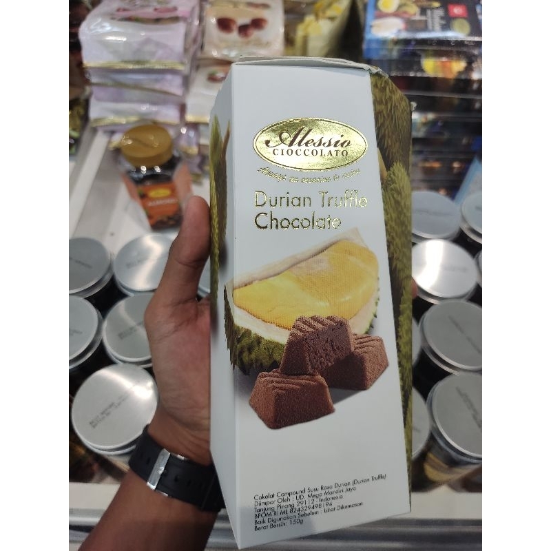 

coklat singapore durian truffle