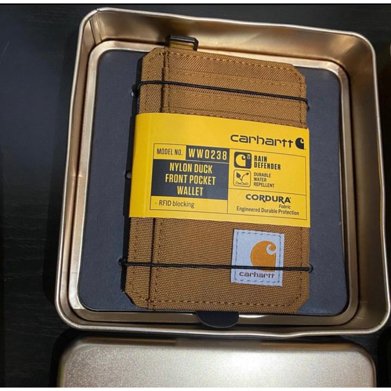 Carhartt Card Holder Front Wallet Cordura 100% Original