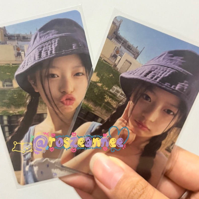 [BOOKED] Hanni Bucket Noot Noot Weverse Ver Newjeans Photocard New Jeans PC