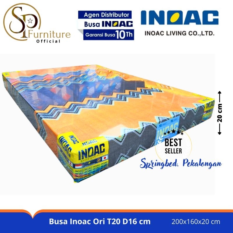 Busa inoac Asli - Kasur Busa Inoac tinggi 20cm garansi - Busa Inoac bergaransi termurah dan terlaris