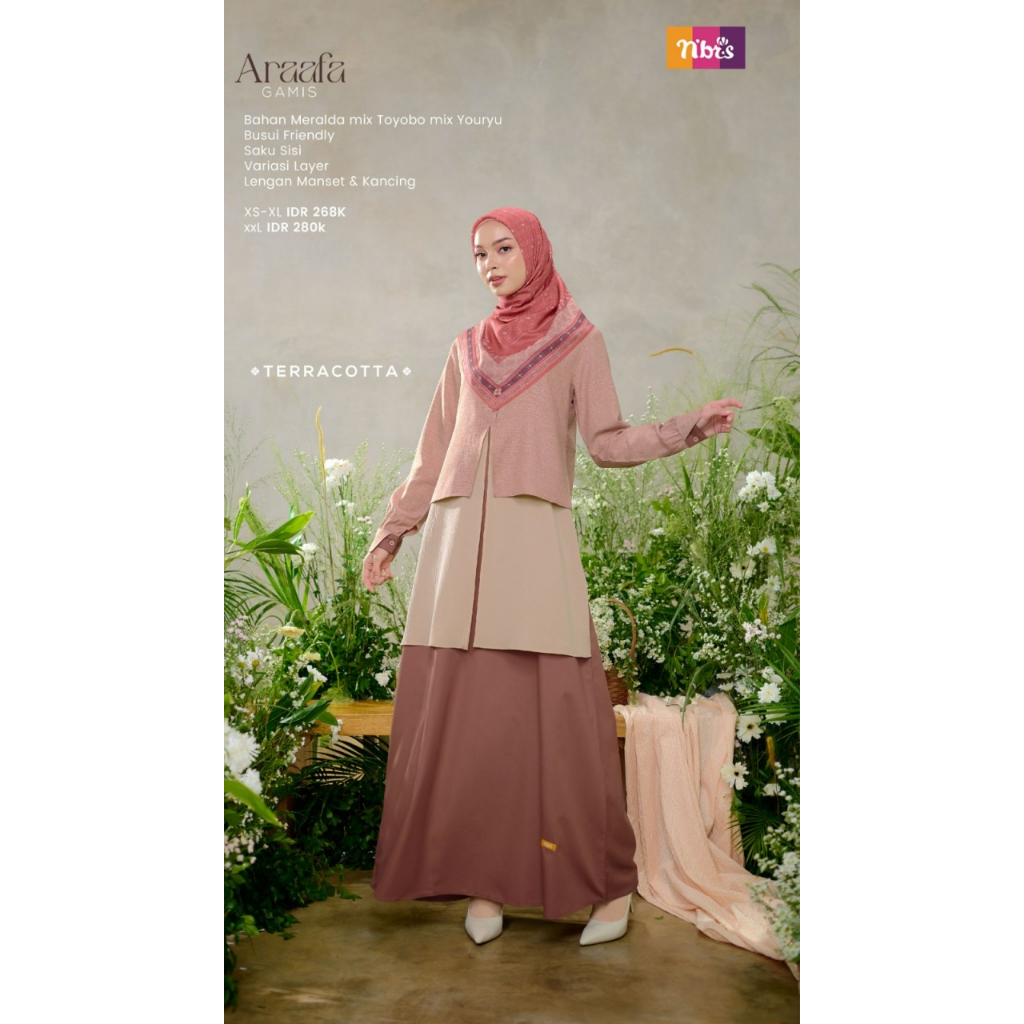 BAJU COUPLE NIBRAS /  ARAAFA /GAMIS TERBARU 2023 /GAMIS POLOS / GAMIS SIMPLE MODIS / BAJU MUSLIM SYA