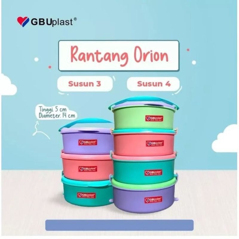 RANTANG PLASTIK SUSUN ORION GBU PLAST