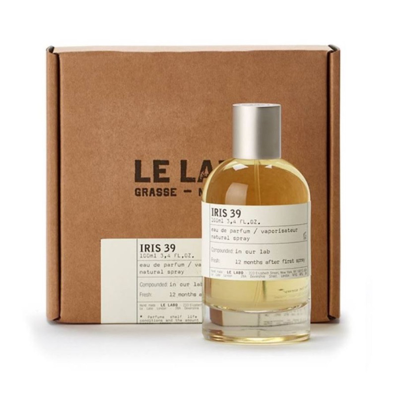 PARFUM ORIGINAL (LENGKAP BOX) Le Labo Iris 39 EDP 100ml PARFUME UNISEX / Parfum Pria / Parfum Wanita