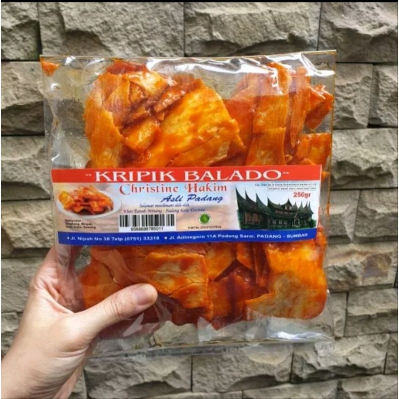 

Keripik Singkong Balado Panjang Sanjay Christine Hakim