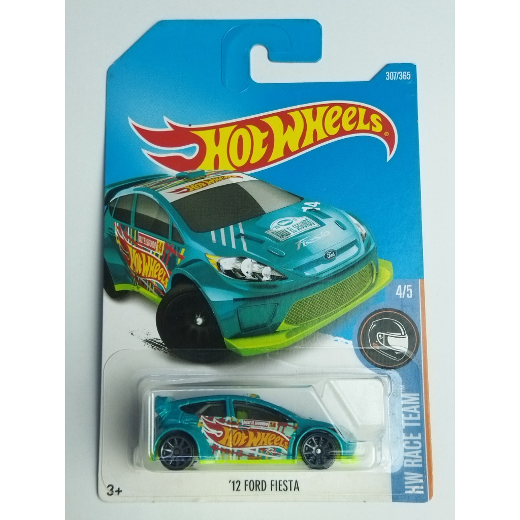 Hot Wheels 2012 Ford Fiesta Green