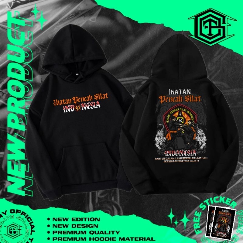 Hoodie IPSI 》Hoodie Ikatan Pencak Silat Indonesia Hoodie Distro