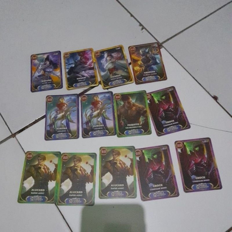 Kartu Choki Choki Mobile Legends Murah
