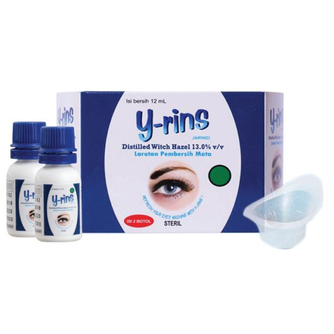 Yrins Pembersih Mata Tanpa Bahan Pengawet