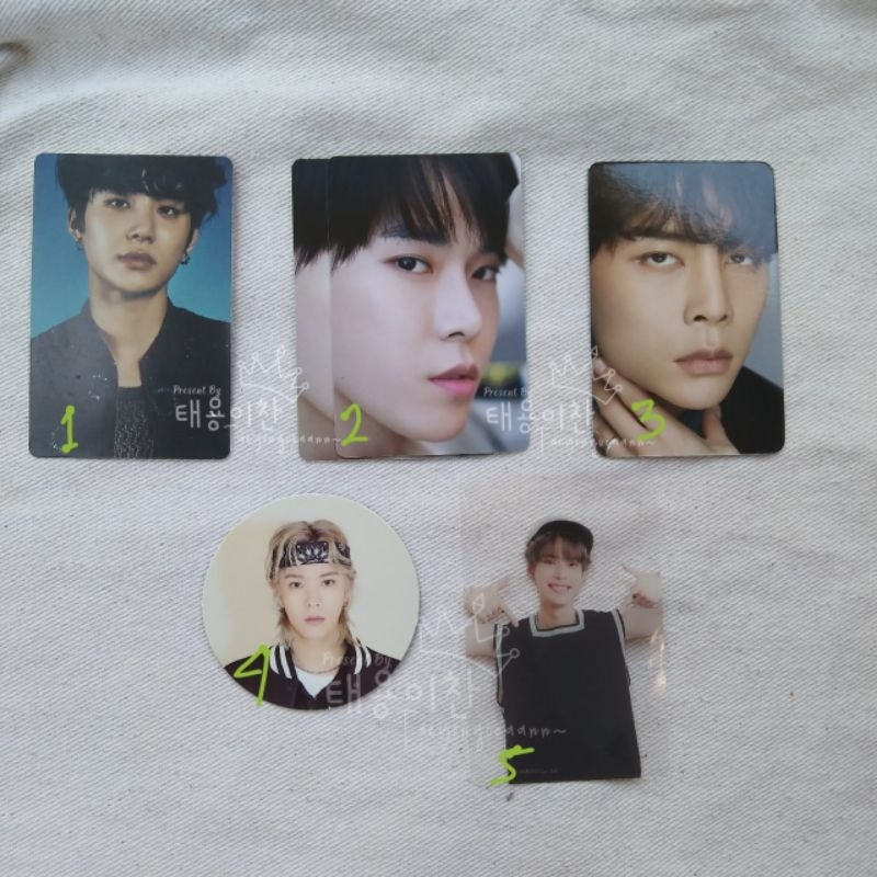 Photocard NCT127 Resonance Dicon SG22 CC Jungwoo Doyoung Johnny Yuta OFFICIAL
