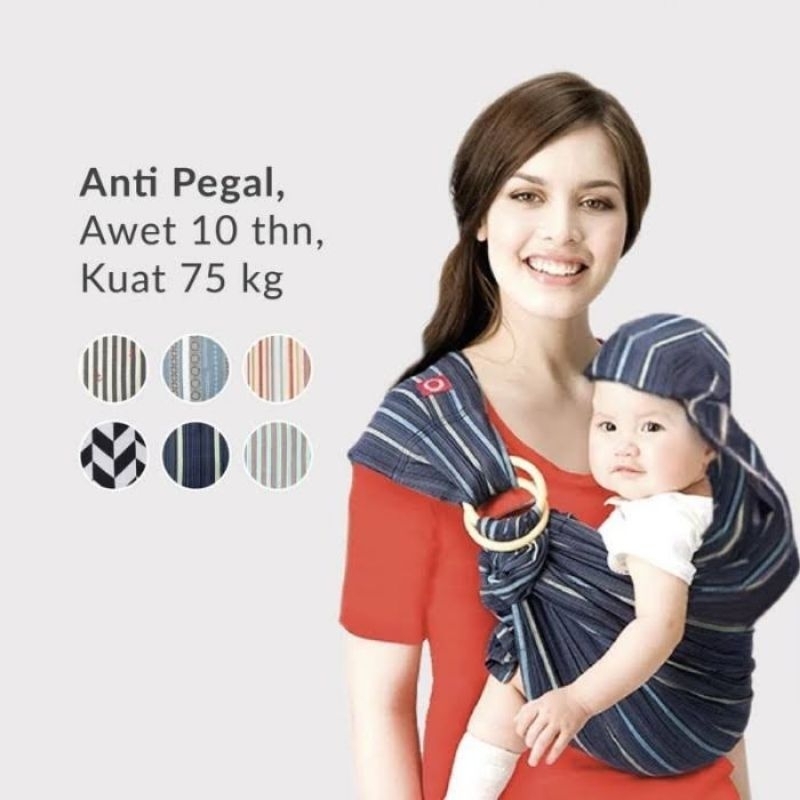 Preloved Mamaway Baby Ring Sling