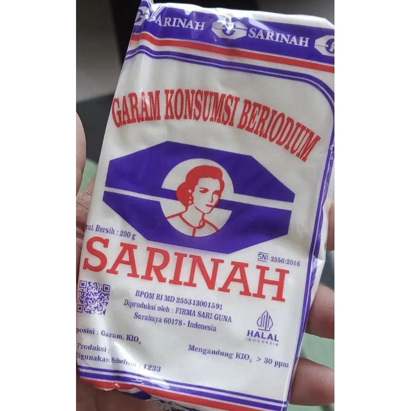 

Garam Sarinah 200gr