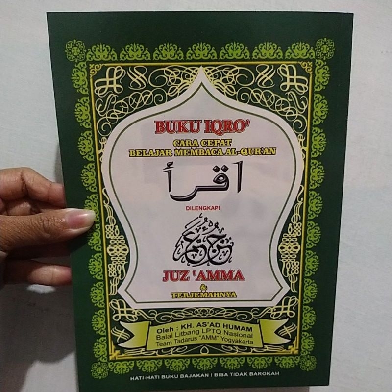 buku iqro dan juz amma besar