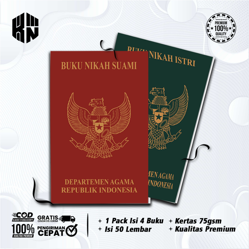 

Buku Tulis Sekolah Custom Tema BUKU NIKAH Bergaris 50 Lembar 1 Pak Isi 4 Buku/ Buku Tulis Anime/ Buku Aesthetic/ Buku Catatan