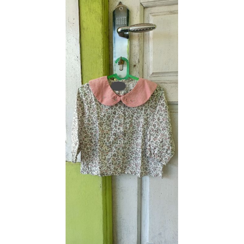 kemeja vintage baby size 80 agabang