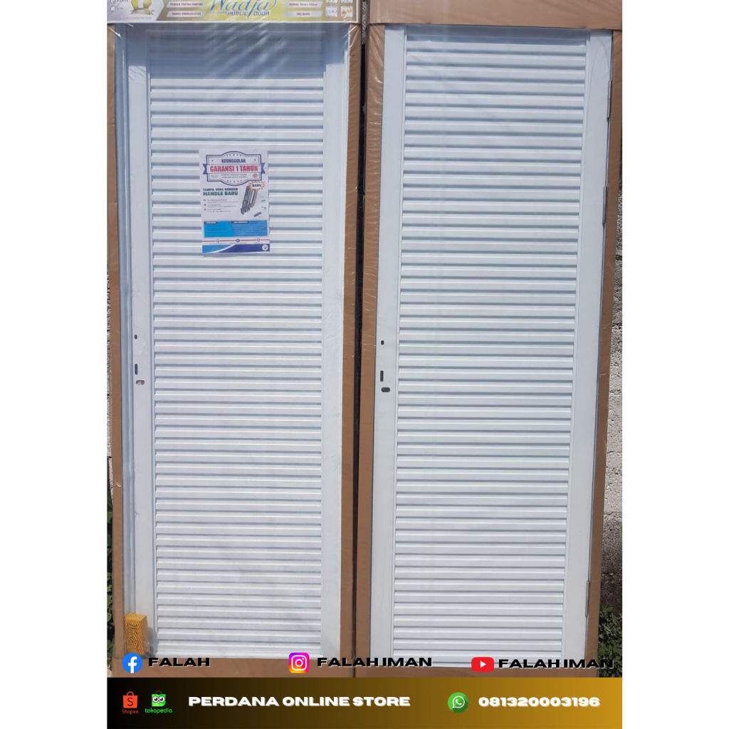 Pintu Kamar Mandi Baja Galvalum
