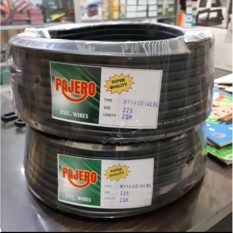 50 METER KABEL SERABUT 2X2.5 / KABEL SERABUT PAJERO 2X2,5