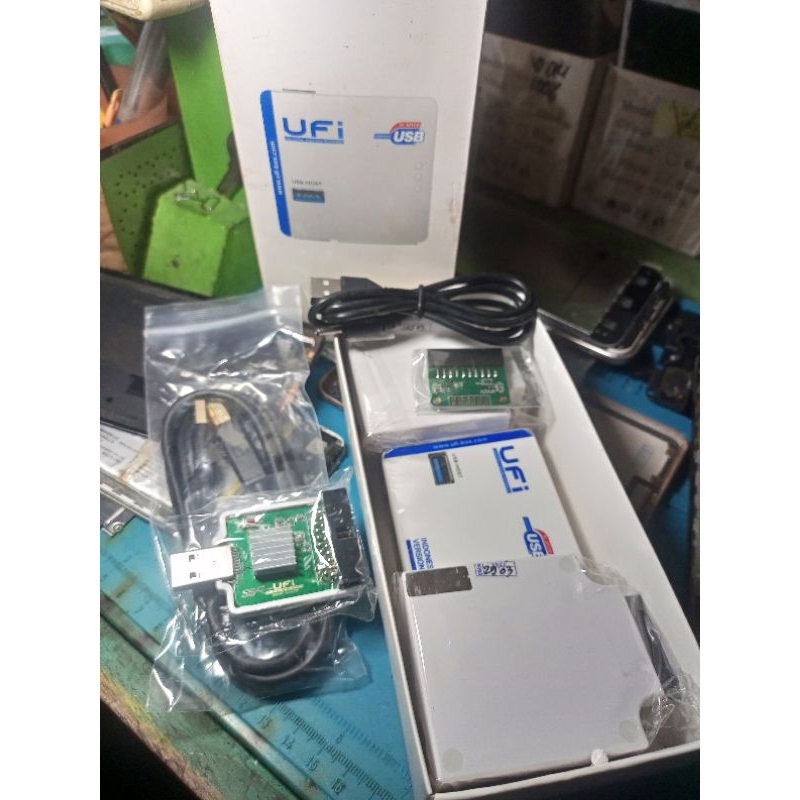 Alat servis HP UFI BOX baru segel 100%