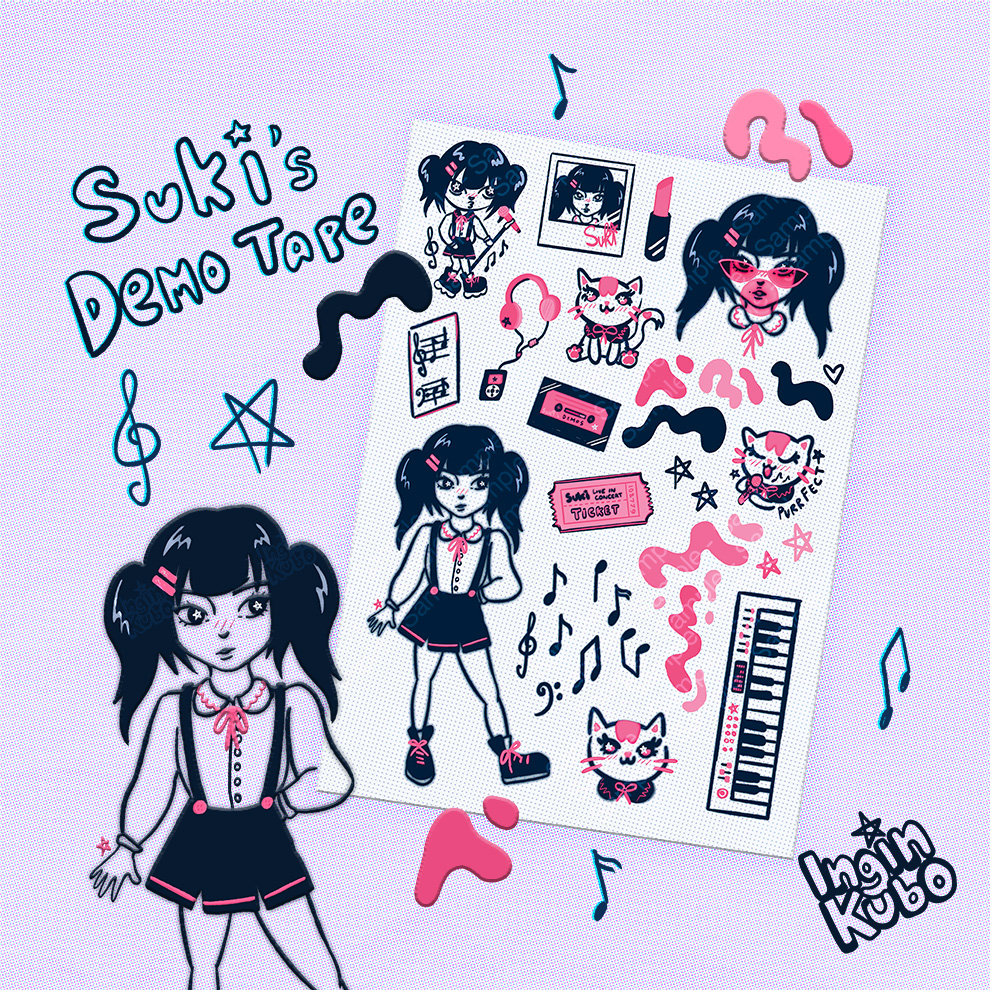 

Suki's Demo Tape Sticker