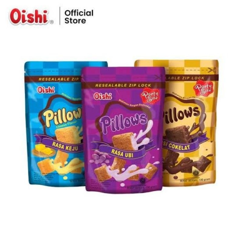 

Oishi Pillows All Varian Rasa 100gr