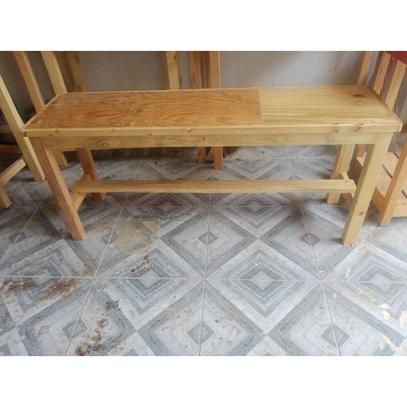 READY STOCK kursi panjang kayu, Kursi panjang kayu jati Belanda murah