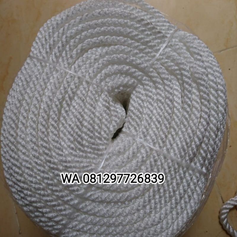 tali tambang nilon 6mm panjang 50m. tali tambang nilon. tambang serbaguna. tali tiang bendera.