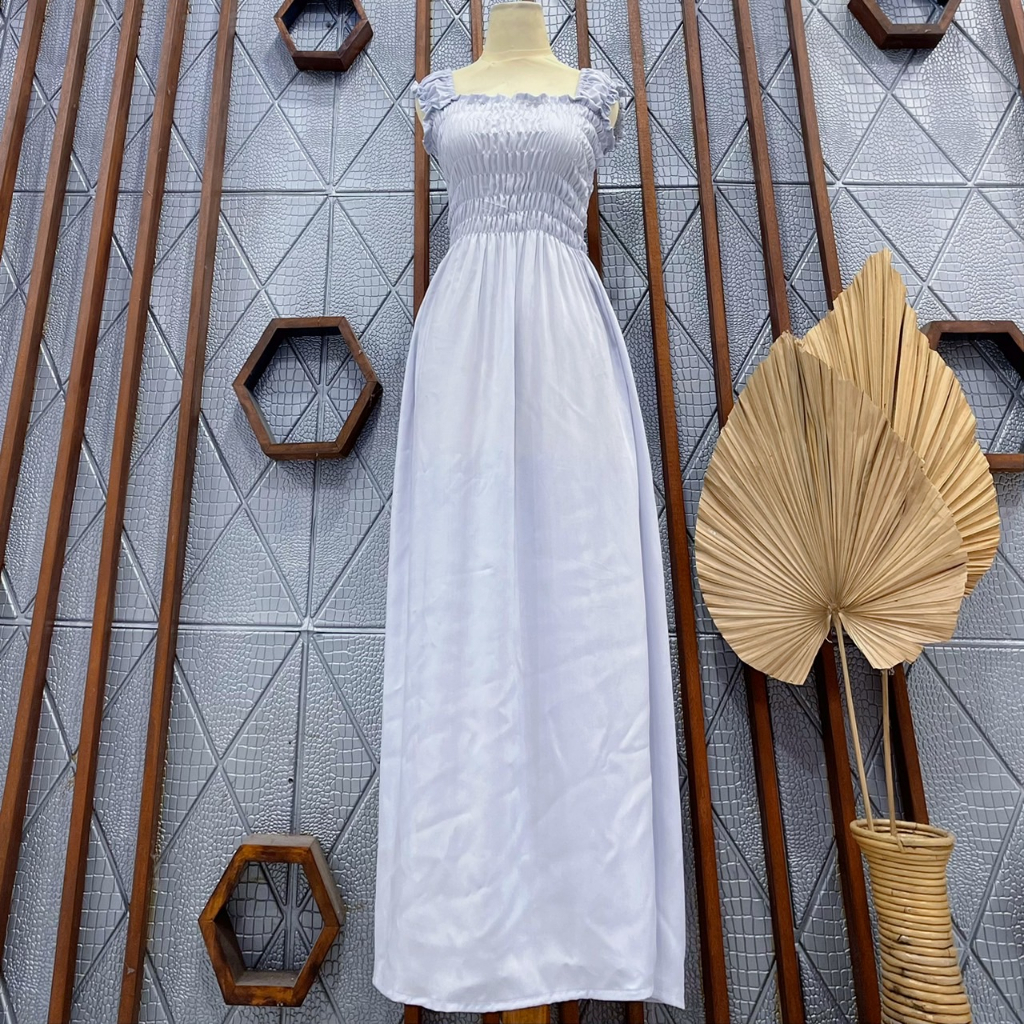 Dress Kerut Panjang Bali