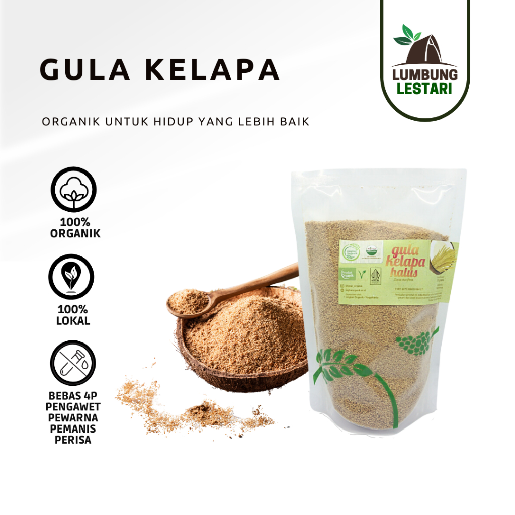 

Gula Kelapa Halus - Lingkar Organik