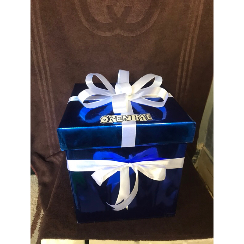 

sneck box hadiah ulang tahun, kado tarik uang/ sneck box uang tarik