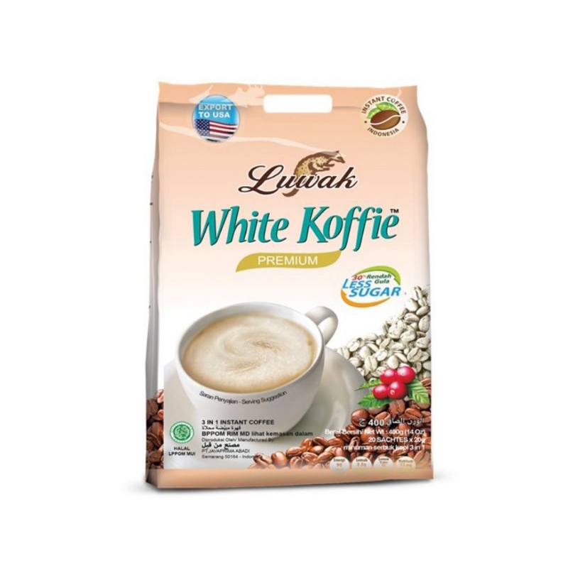 

Luwak white koffie Premium