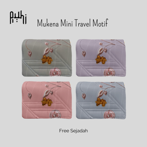 Mukena 2in 1 Motif Parasut Korea Premium By Ruhi-Camelia Rose