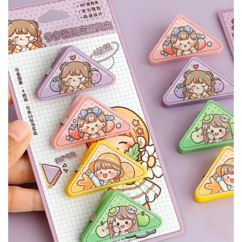 

Clip kertas / buku korean girl