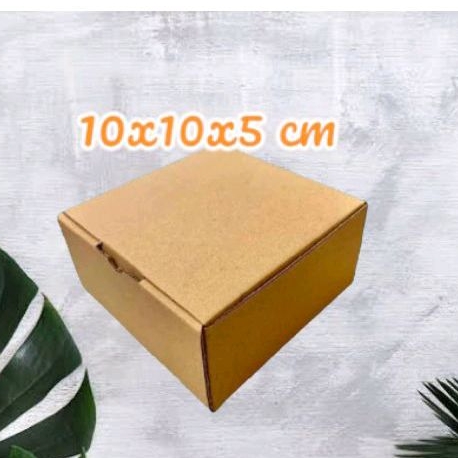 

Kardus box packing 10x10x5 cm kerdus daur ulang