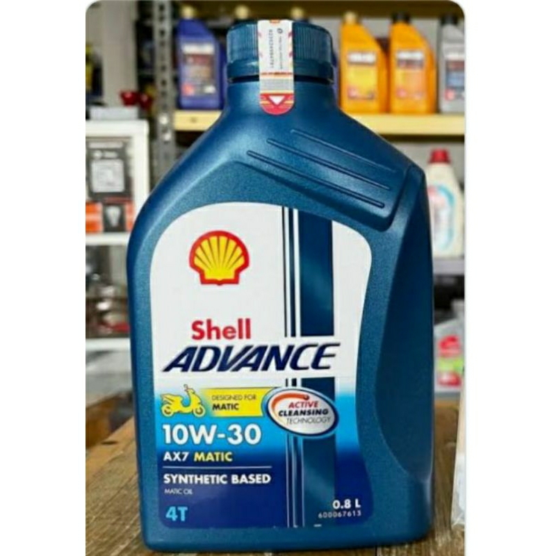 oli shell advance ax 7 matic dijamin original