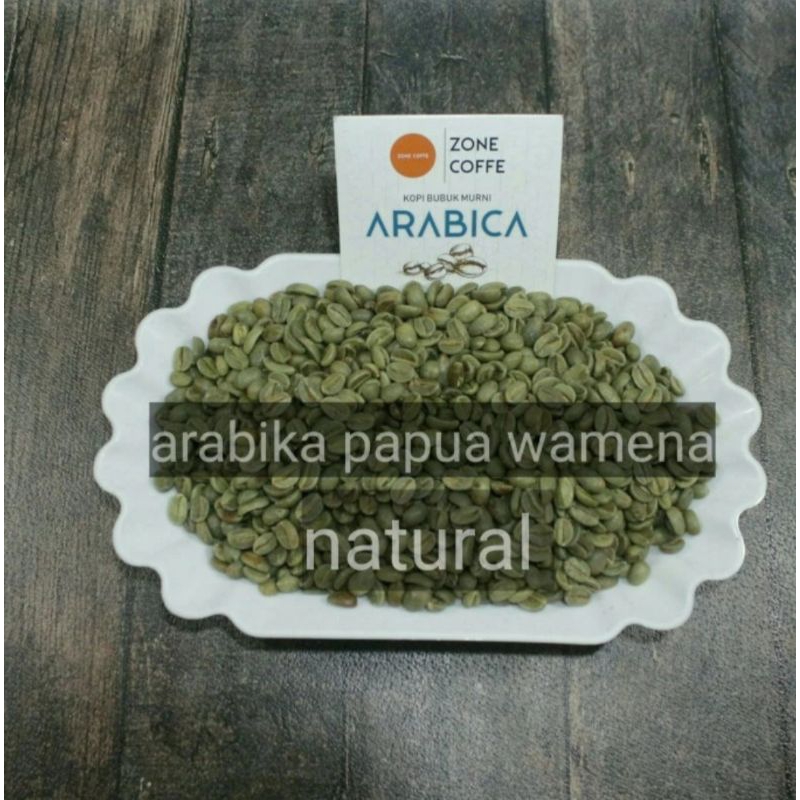 

kopi Arabika Papua Wamena greenbean 1kg