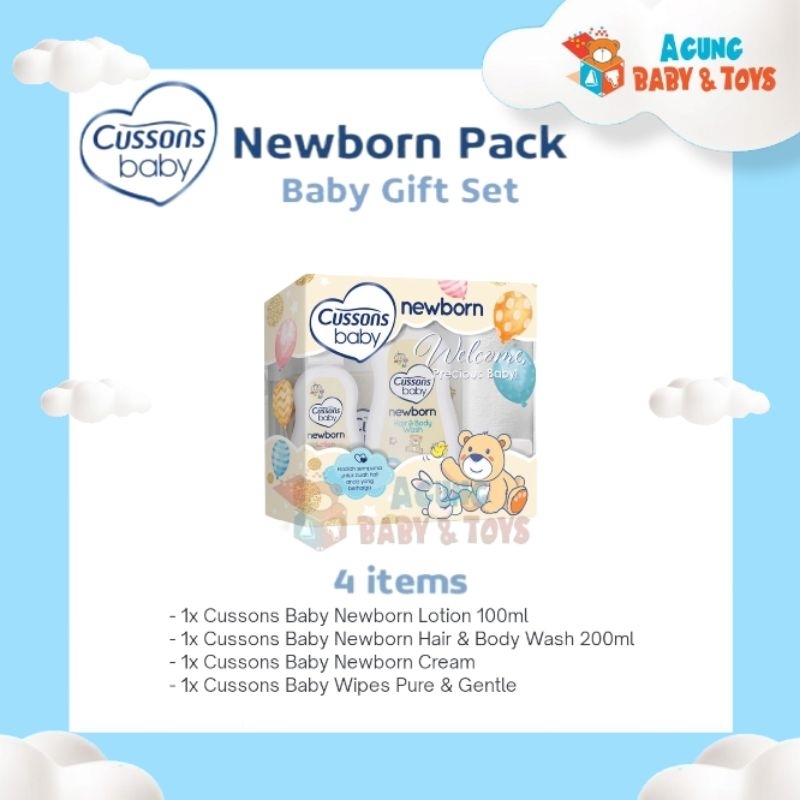 Cussons baby newborn pack