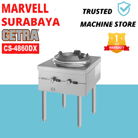 GAS KWALI RANGE GETRA CS-4860DX / KOMPOR KWALI RANGE GETRA CS-4860DX
