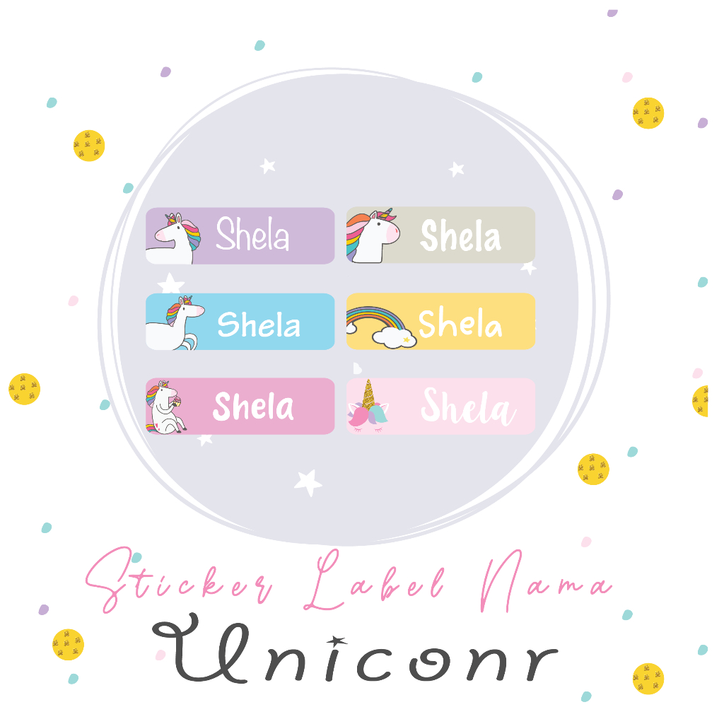 

Sticker Label Nama Uniconr | Stiker Label Nama Anak Custom