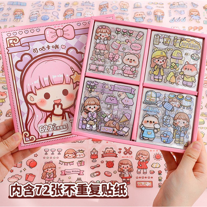 

Stiker Box Aesthetic Girl 1 box karakter lucu