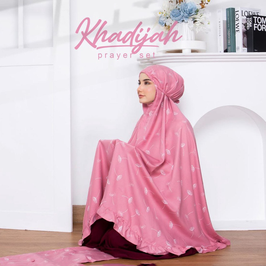 Mukena Khadijah Aurany Prayer Set Mukena Traveling Mukena Travel + Sajadah