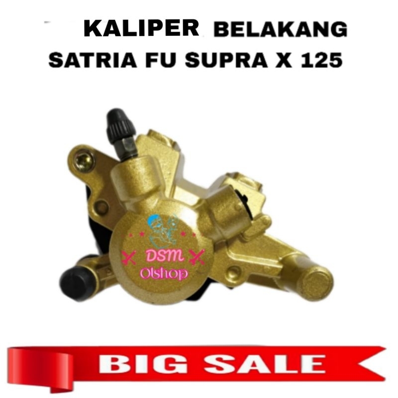 KALIPER KEPALA PALA BABI KALIPER BELAKANG SUPRA X 125 OLD SUPRA X 125 NEW