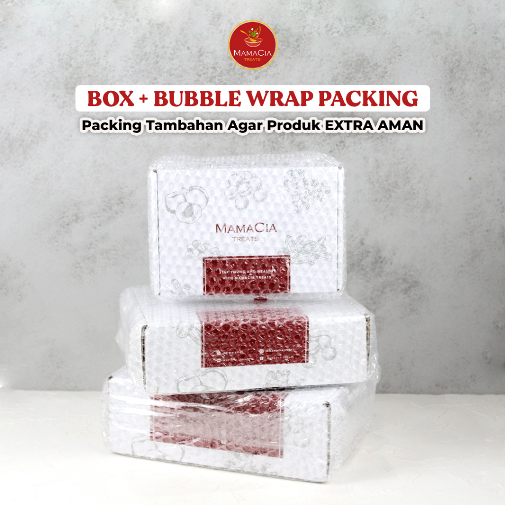 

Box Packing dan Bubble Wrap Tambahan