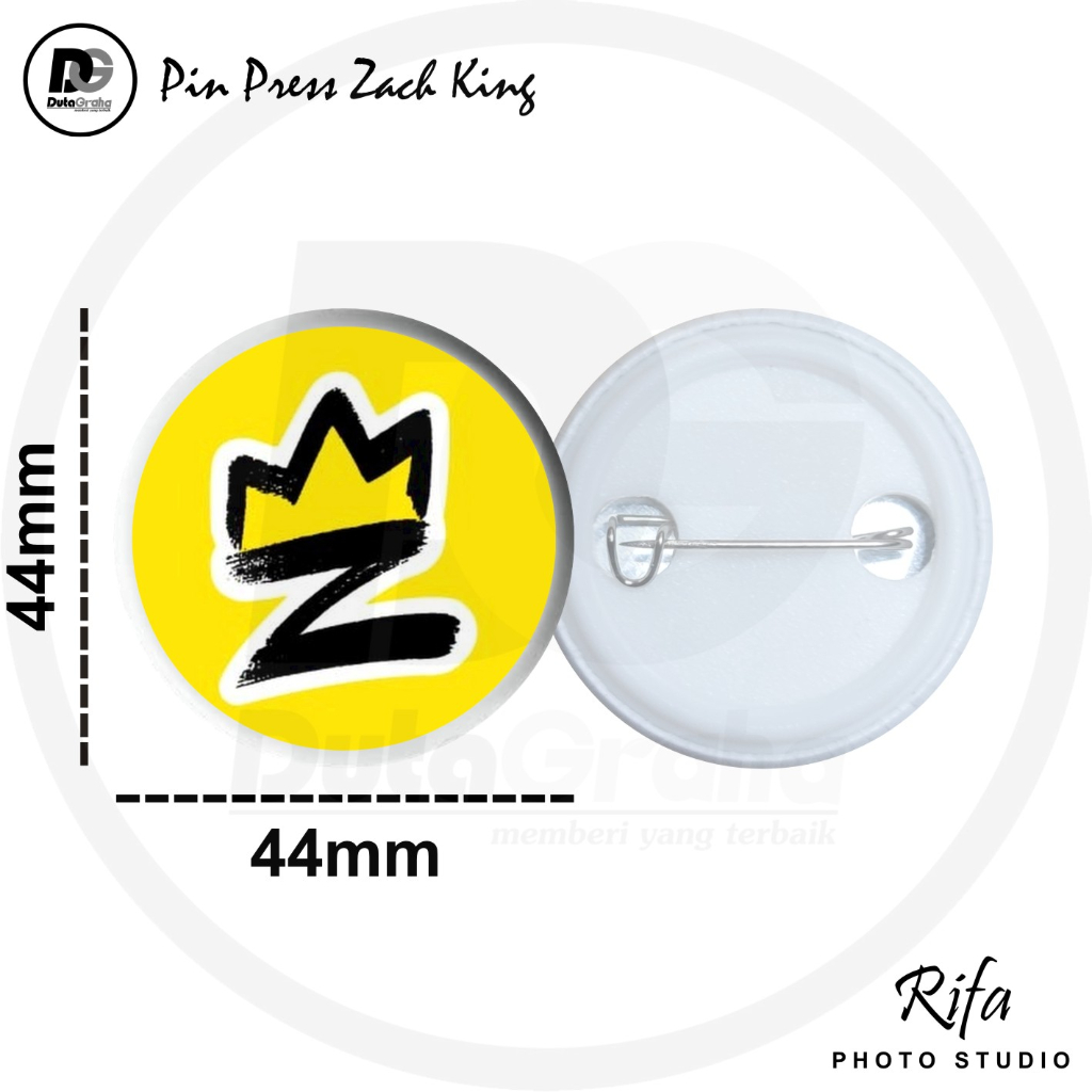 [PIN PRESS] ZACH KING LOGO Pin Bros LOGO ZACH KING