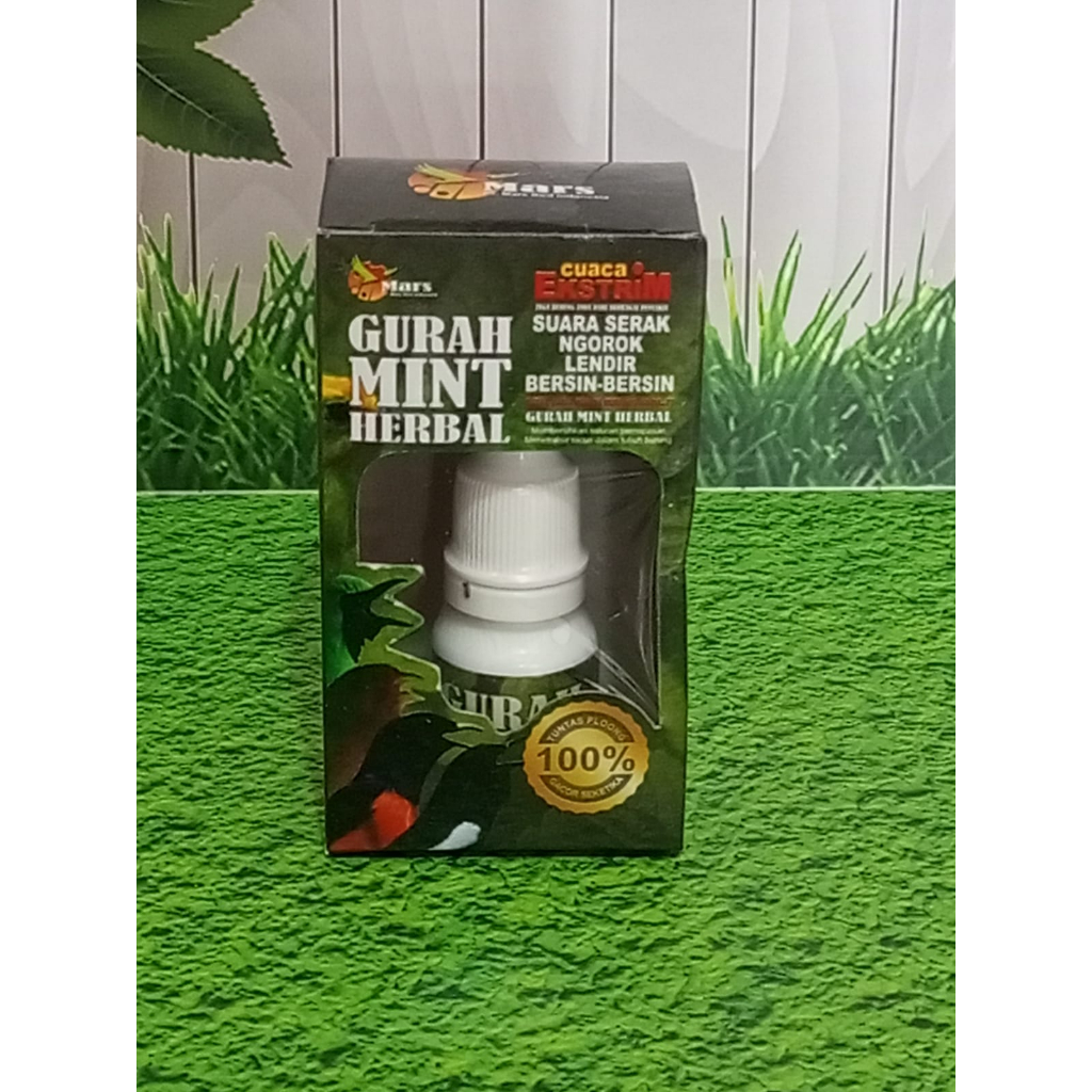 

GURAH MINT HERBAL (SERAK) BUAT BURUNG KICAU