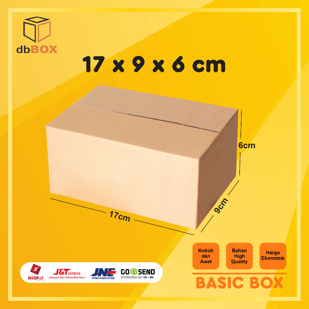 

BOX KARDUS 17x9x6 cm DUS PACKING