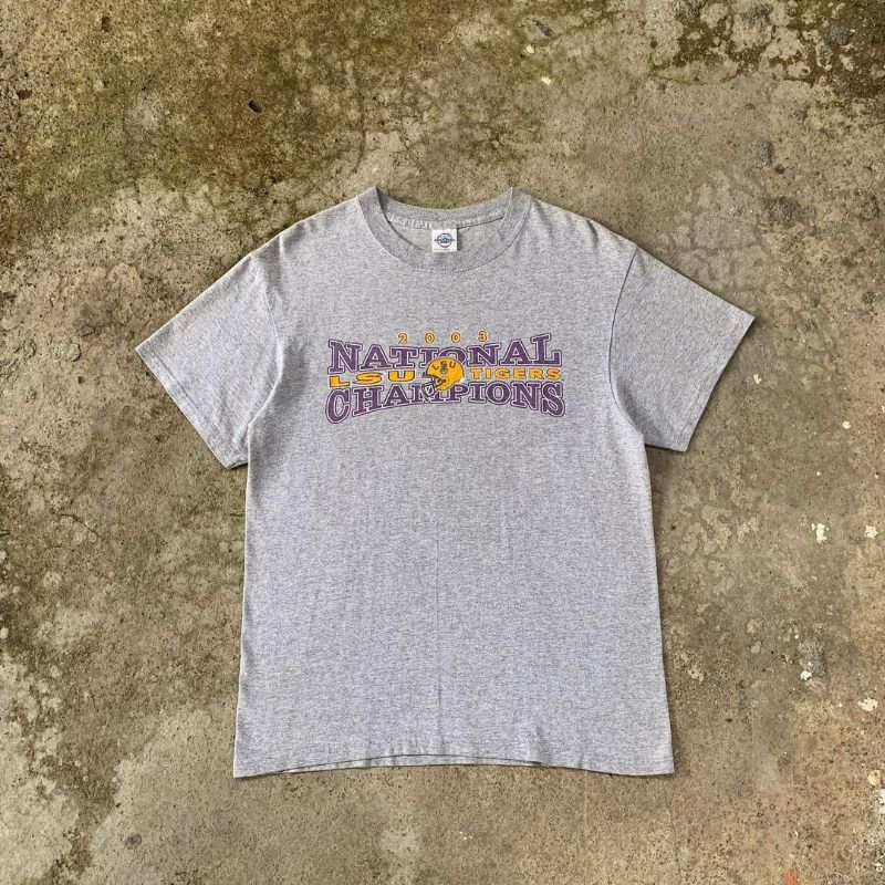 vintage kaos 2003 NATIONAL CHAMPIONS