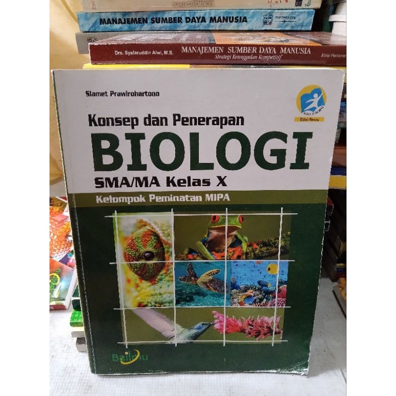 buku biologi SMA kelas 10