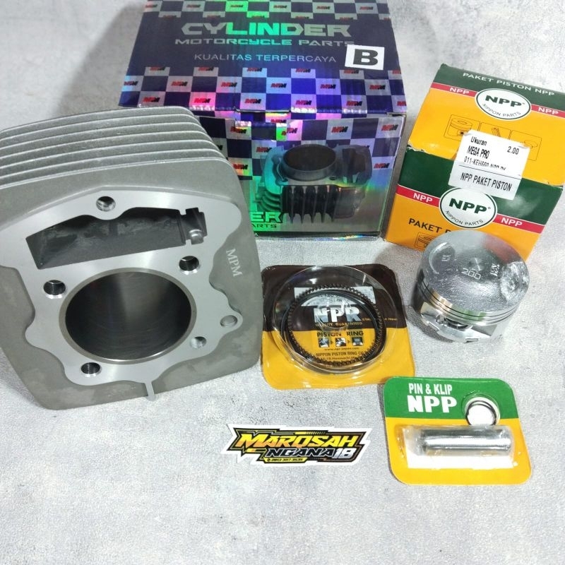 BLOK TIGER SET PISTON NPP MEGAPRO MARQSAH RACING